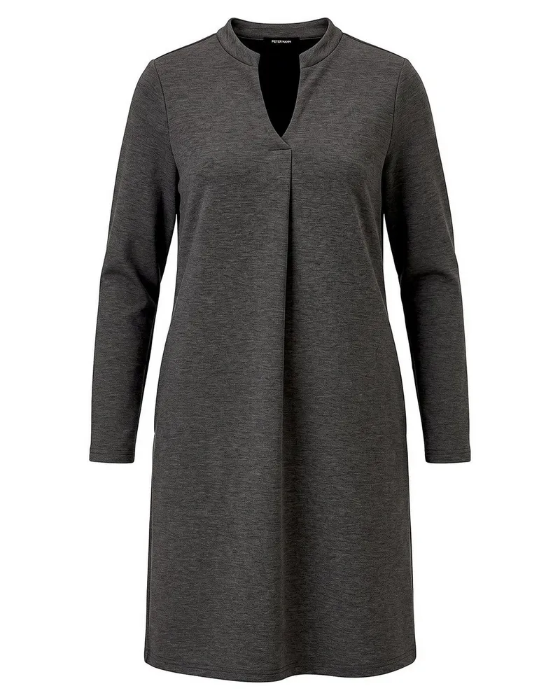 Peter Hahn Jersey-Kleid  grau Grau