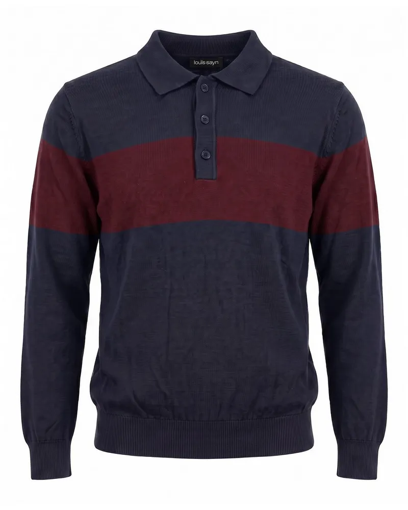 Louis Sayn Polo-Pullover  blau Blau