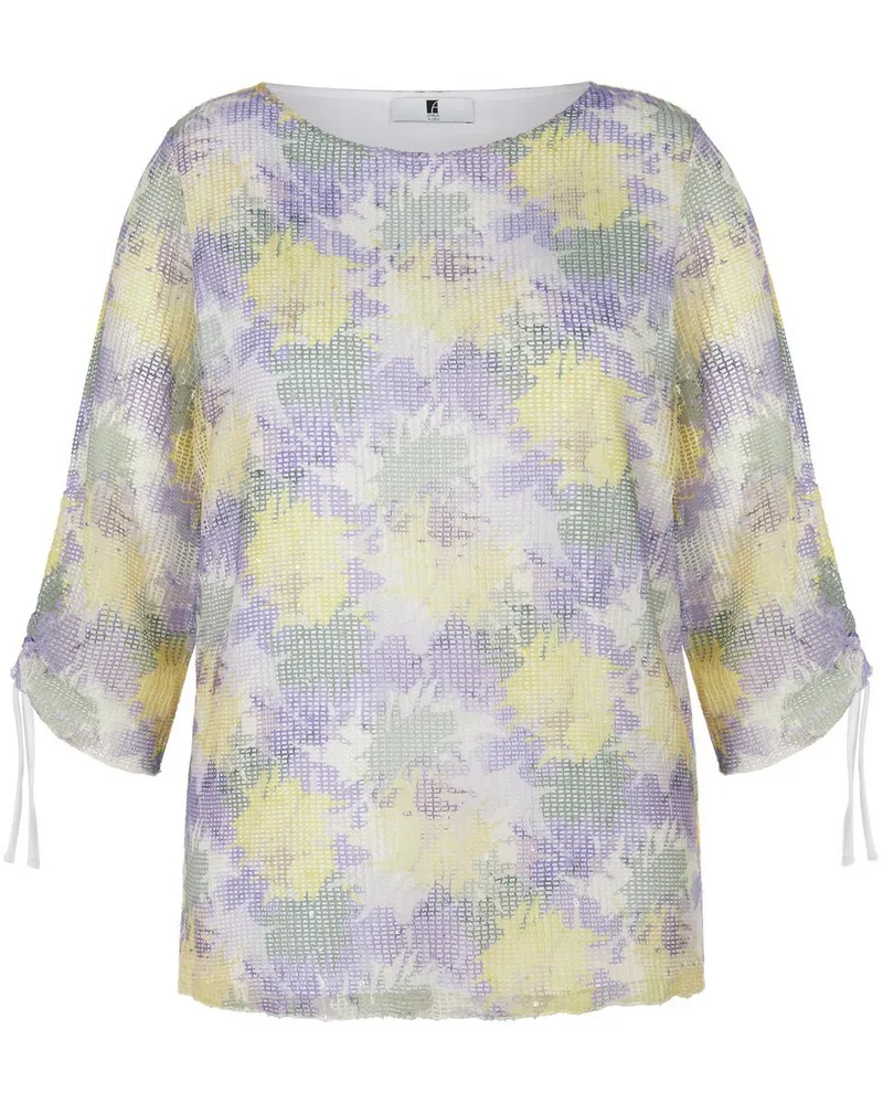 Anna Aura Rundhals-Shirt  weiss Weiss