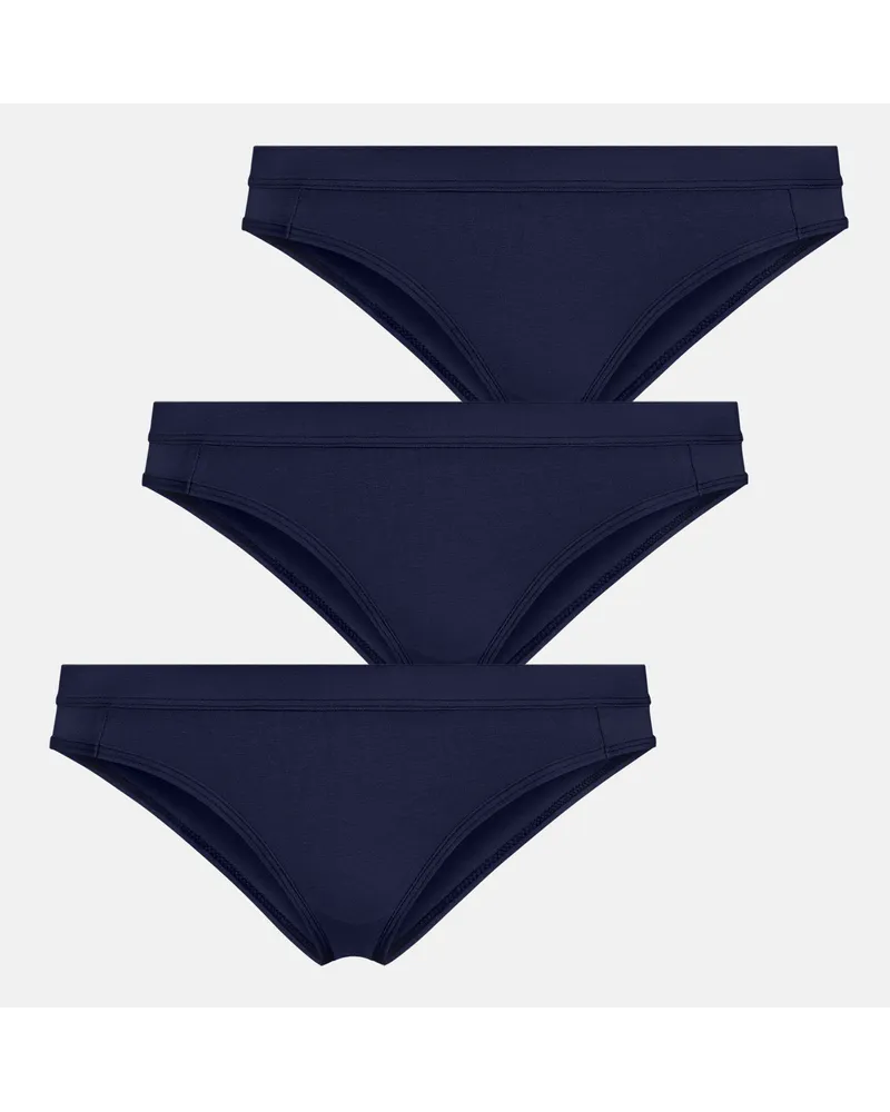 Vatter Brazilian Slip "Little Lucy" Navy 3-Pack Navy