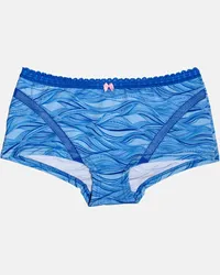 Vatter Boy Short "Easy Emma" Blue Waves Blau