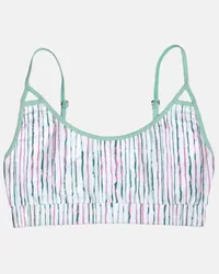 Vatter Bustier "Peppy Paula" Mint Stripes Weiss