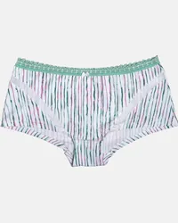 Vatter Boy Short "Easy Emma" Mint Stripes Weiss