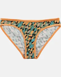 Vatter Bikini Slip "Steady Suzie" Terrazzo Grün