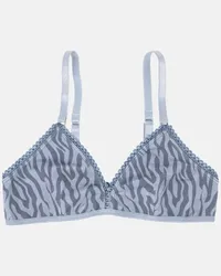 Vatter Triangle Bra "Fine Frieda" Zebra Blau