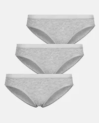 Vatter Bikini Slip "Steady Suzie" Grey Melange 3-Pack Grau