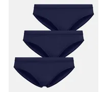 Bikini Slip "Steady Suzie" Navy 3-Pack