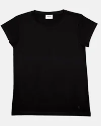 Vatter T-Shirt "Daily Daisy" Black Schwarz