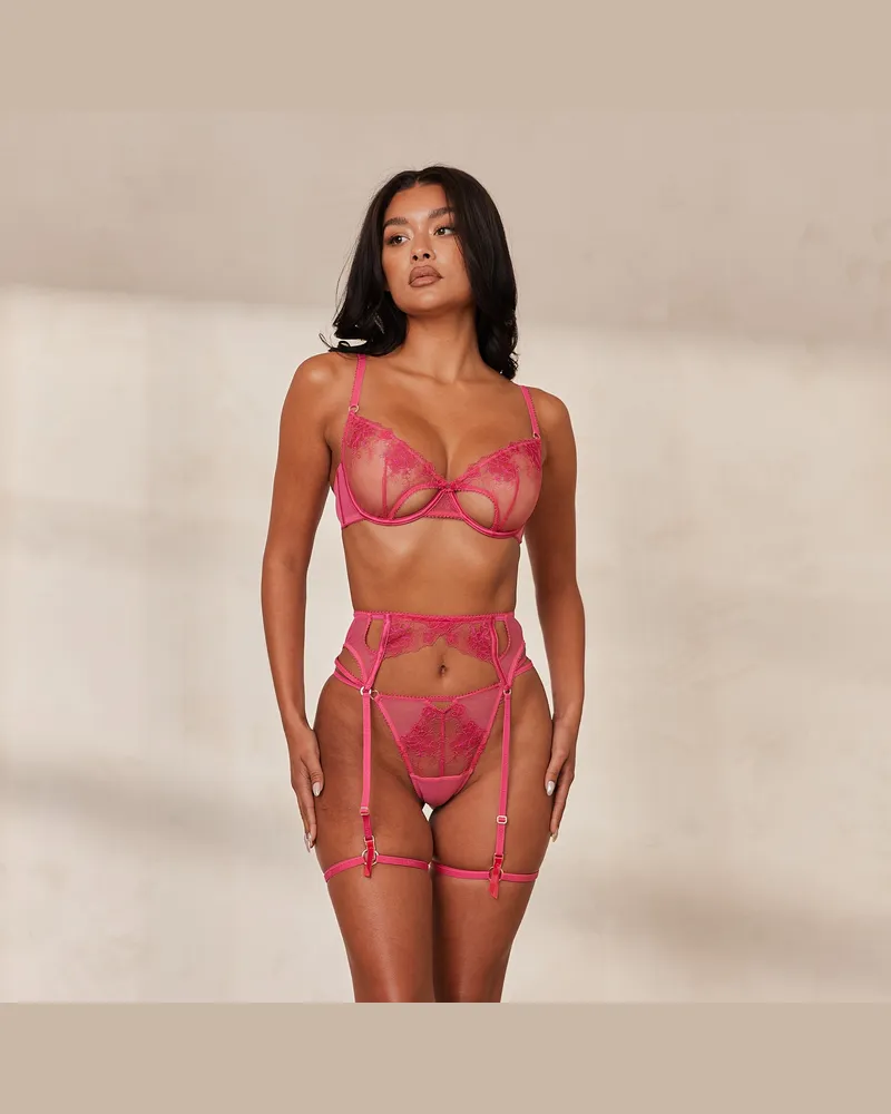 Lounge Florence Intimates BH (Set) - Heißes Rosa Pink