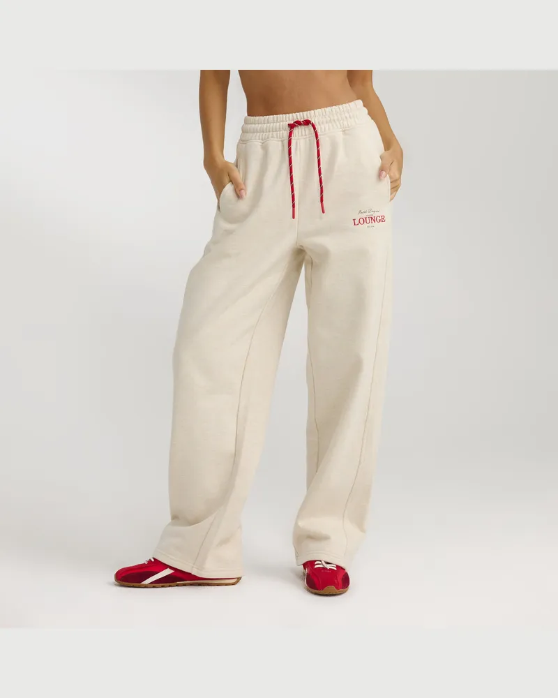 Lounge Gerade Joggers - Haferflocken Petite Cream