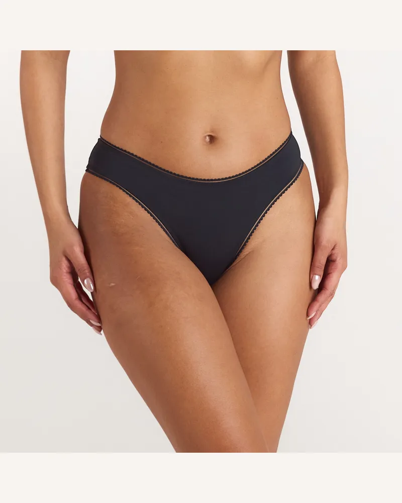 Lounge Comfort Brazilian Slip - Schwarz Black