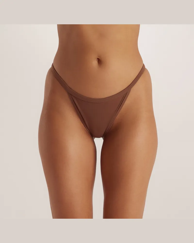 Lounge Sculpt Slip - Kastanienfarbe Chestnut