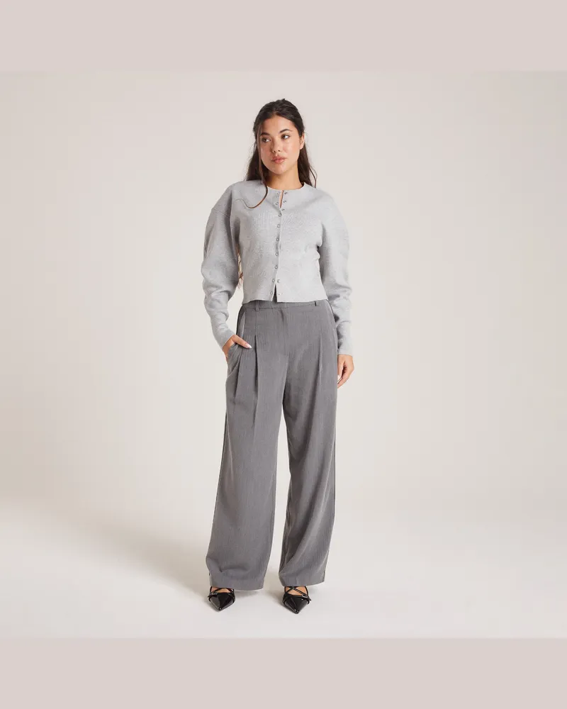 Lounge Taillierte Hose - Grau Grey