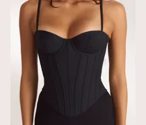 Sculpt Korsett-Top - Schwarz