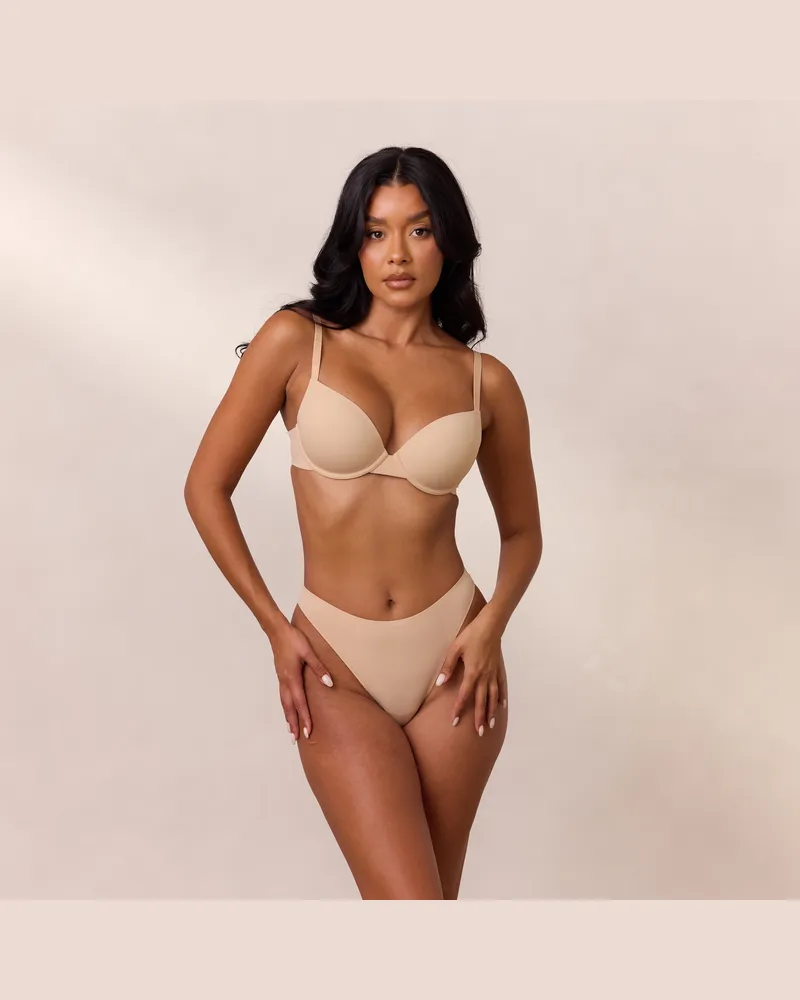 Lounge Invisible Form T-Shirt BH - Sand 