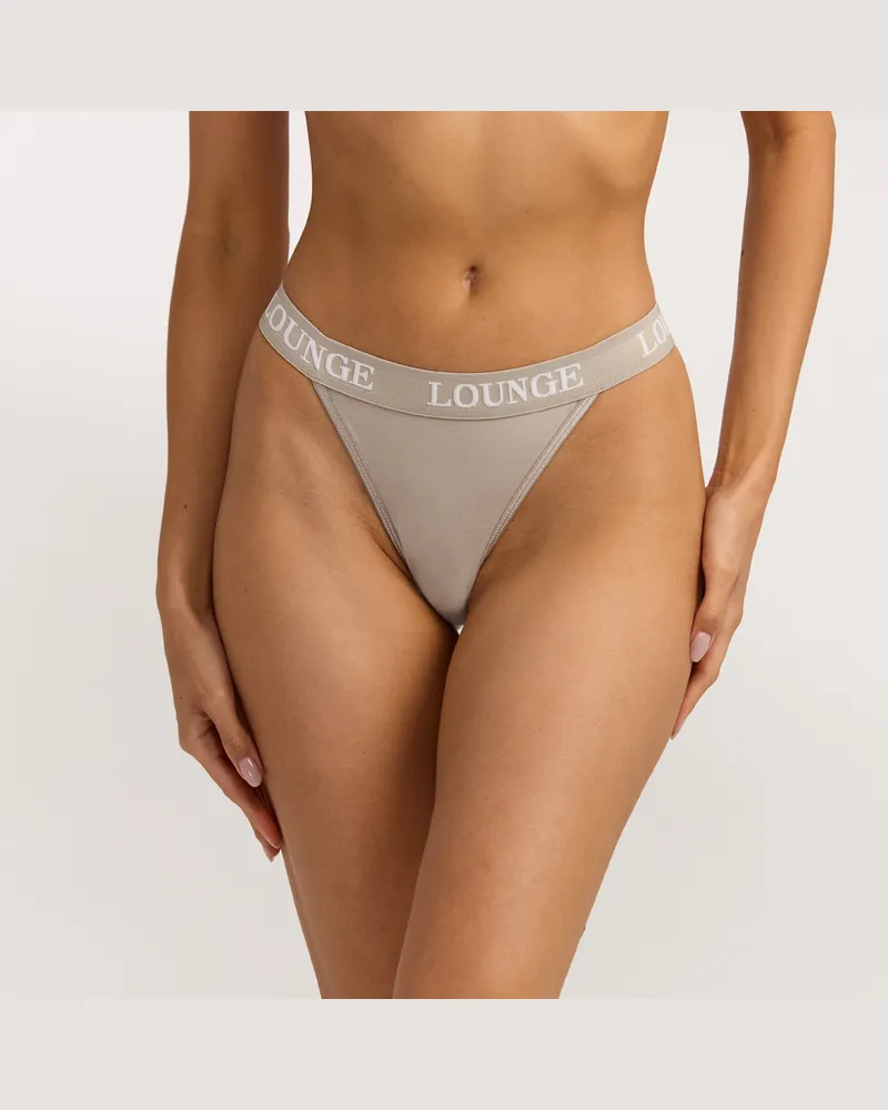 Lounge Bamboo Triangle String - Hafer Oat