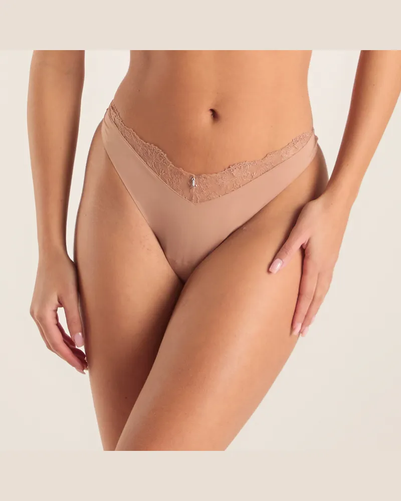 Lounge Anti-Gravity String - Honigfarbe Cream