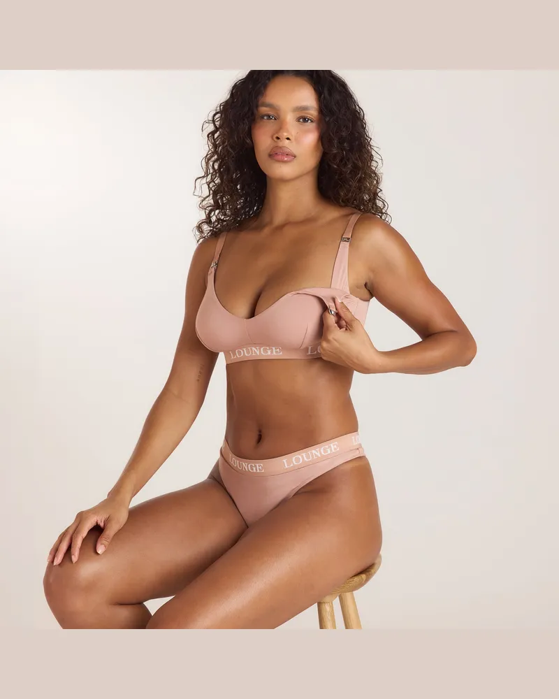 Lounge Bamboo Nurture Still-BH - Honigfarbe Beige