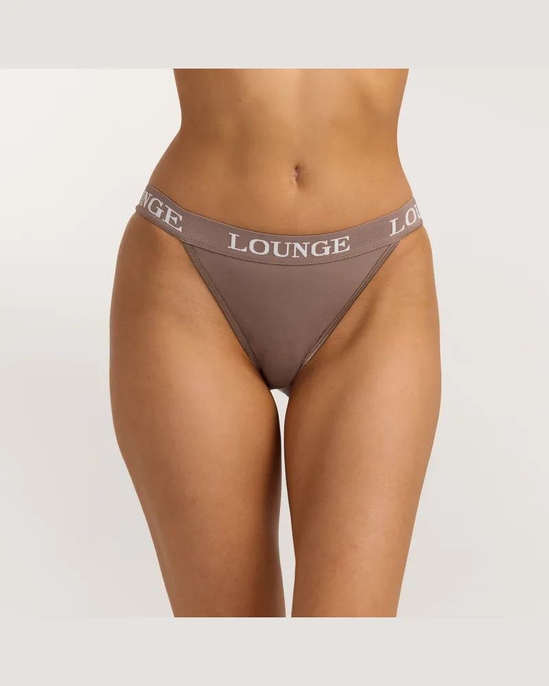 Lounge Bamboo Triangle Slip - Kaffee Coffee