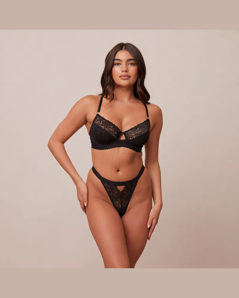 Lounge Flair Balcony BH - Schwarz Black