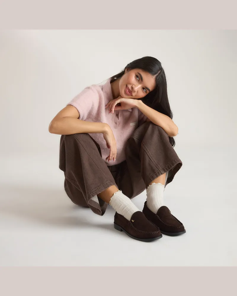 Lounge Florrie Loafer - Schokolade Bronw