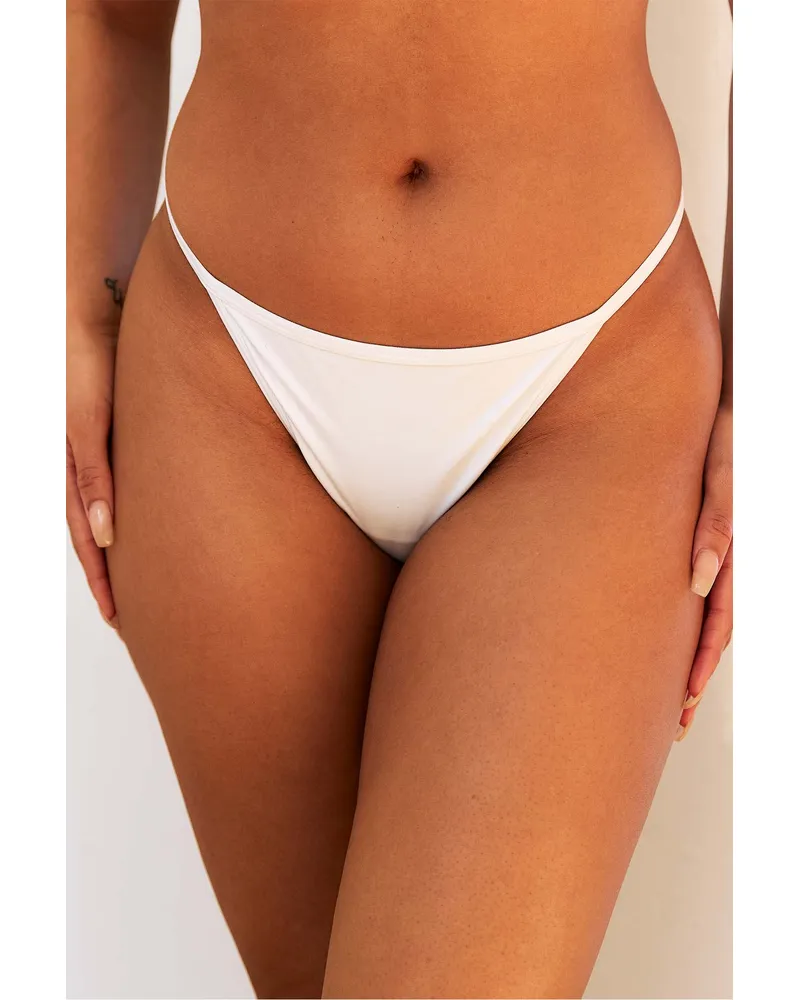 Lounge Luxury G-string - Weiß White