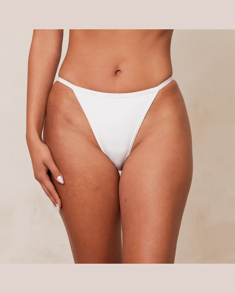 Lounge Smooth Classic Slip - Weiß White