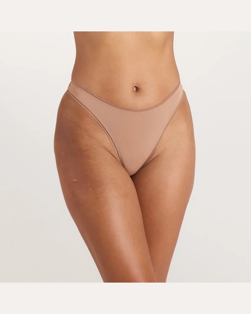 Lounge Comfort String - Honigfarbe Brown