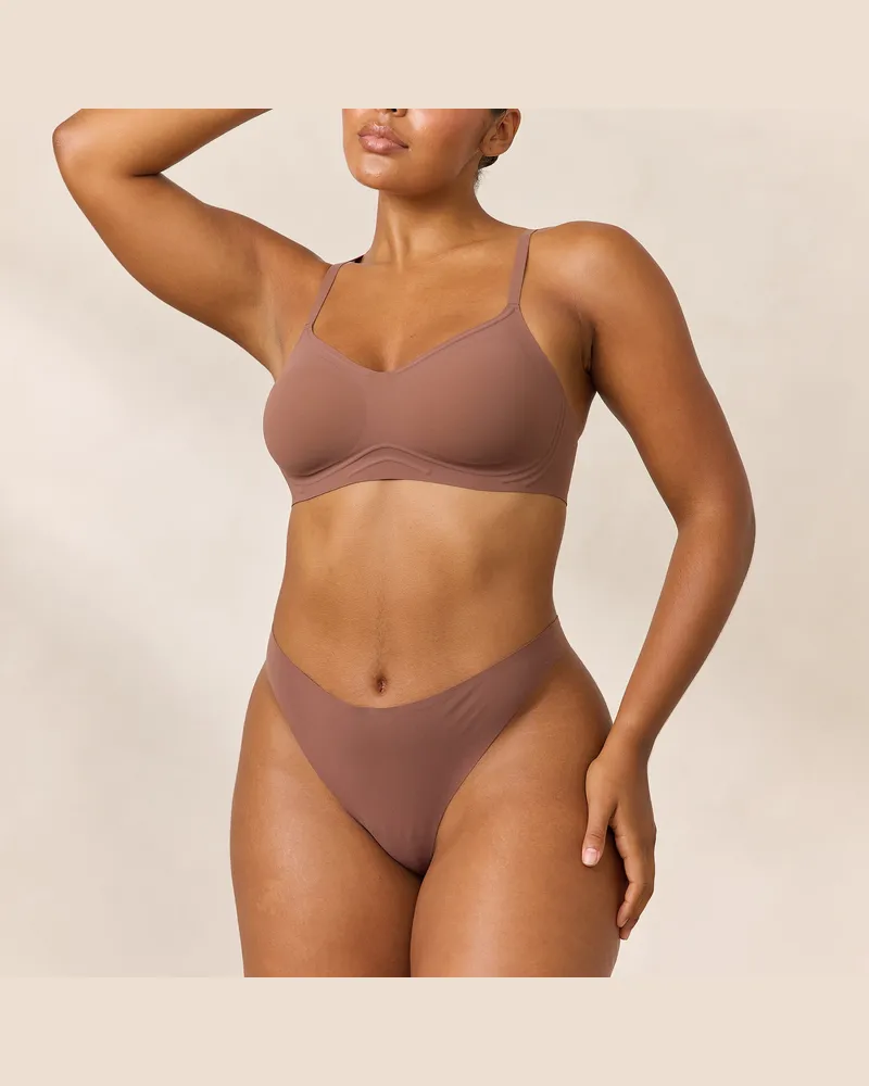 Lounge Everyday Flex Bralette - Muskat Brown
