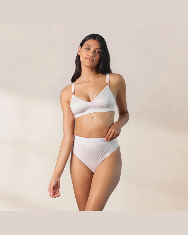 Lounge Nurture Still-BH - Crèmefarben Cream