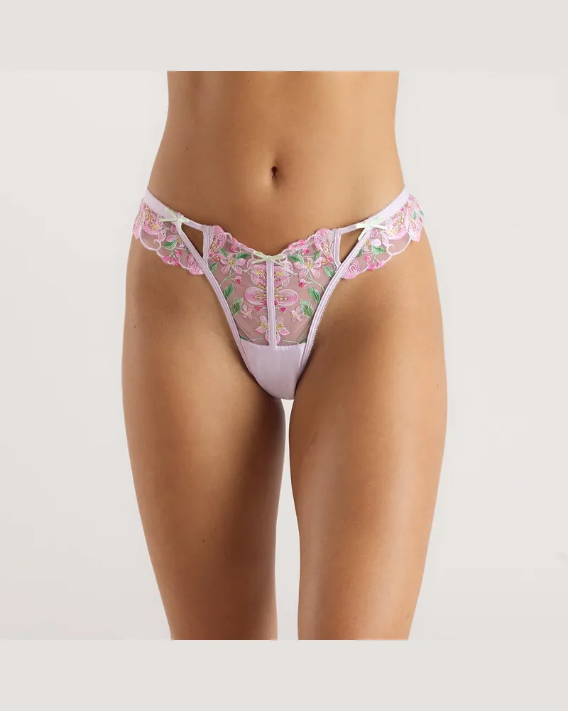 Lounge Lucielle String - Fliederrosa Pink