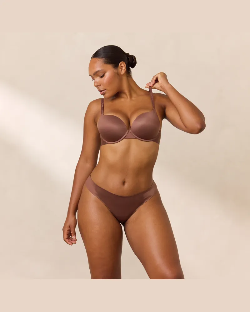 Lounge Everyday Stark Push-Up BH - Muskat Brown