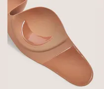 Stick-On Padded Push-up - Muskatnuss/Beige - Selbstklebender BH Wiederverwendbar - Schweiß- und wasserfest