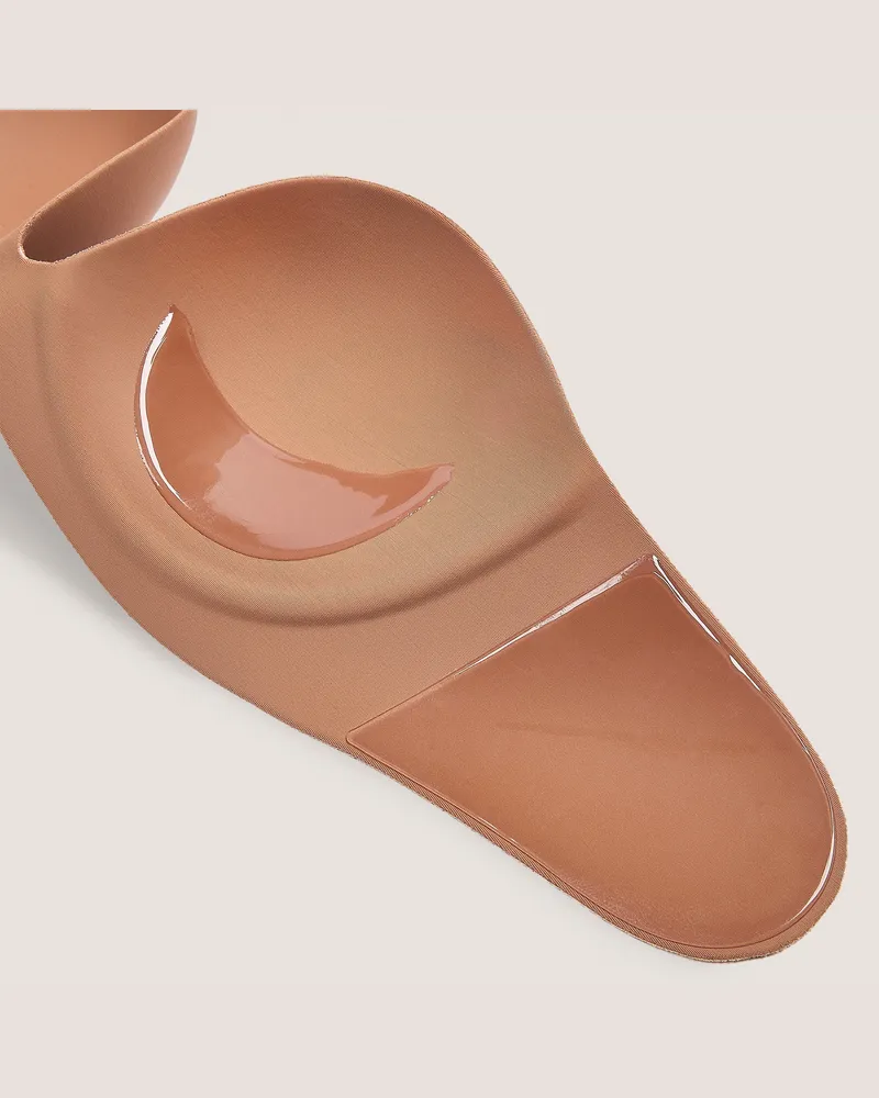 Lounge Stick-On Padded Push-up - Muskatnuss/Beige - Selbstklebender BH Wiederverwendbar - Schweiß- und wasserfest Muskatnuss