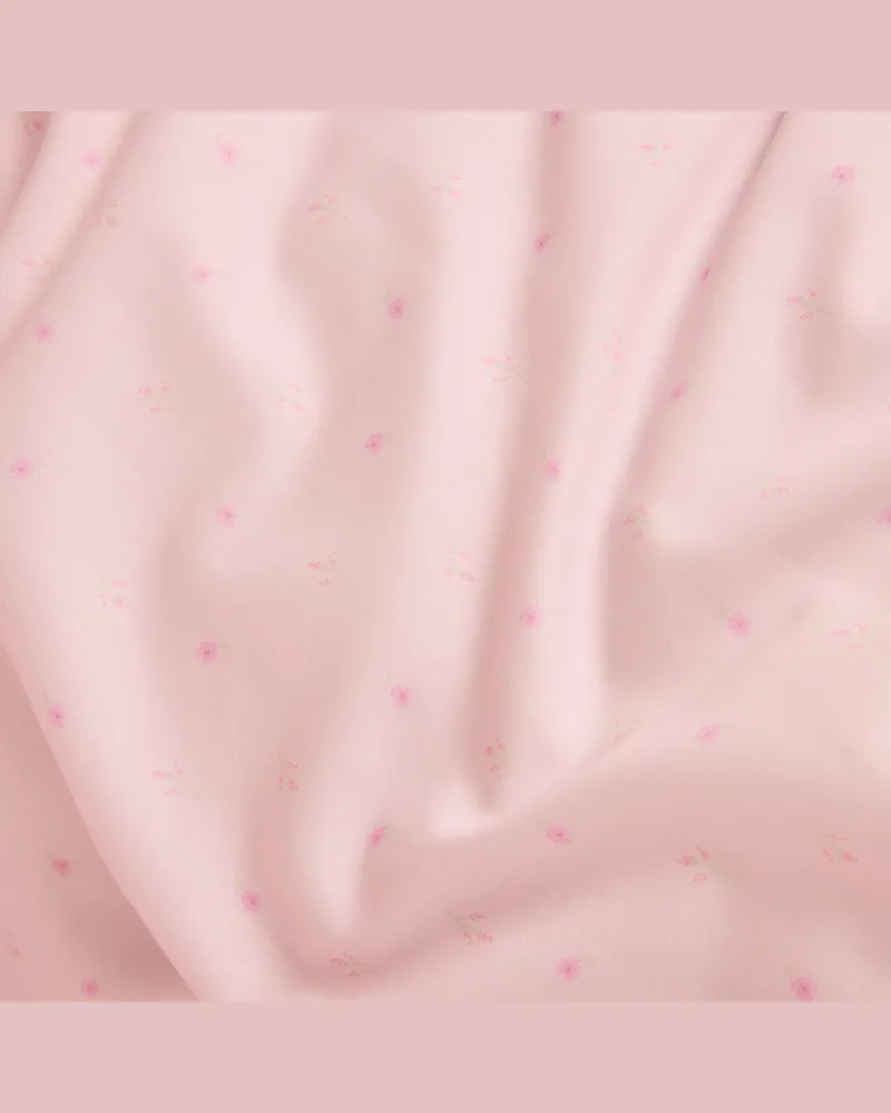 Lounge Spring Daze Doppelseitiger Bettbezug - Florales Rosa - King 