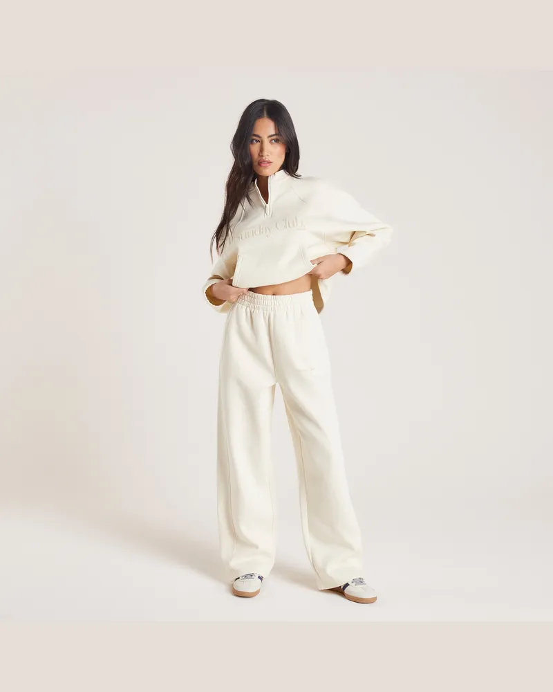Lounge Gerade Jogger - Tofu Cream