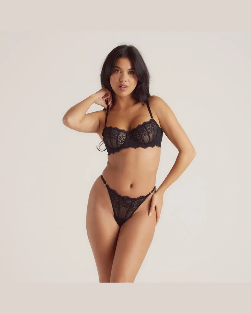 Lounge Tempt Balcony BH - Schwarz Black