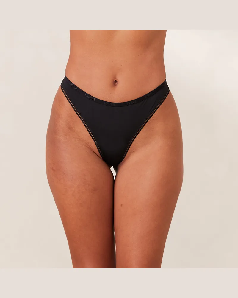 Lounge Comfort String - Schwarz Black