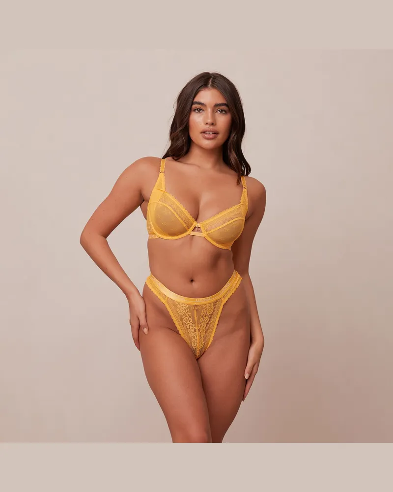 Lounge Liberty Balcony BH - Senffarben Mustard