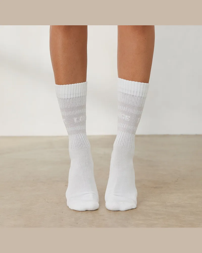 Lounge Essential Socken (2er Paket) - Crèmefarben Cream