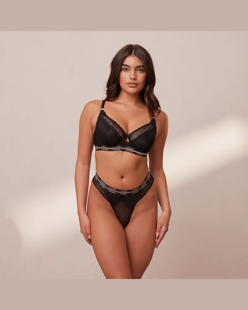 Lounge Vogue Balcony BH - Schwarz Black