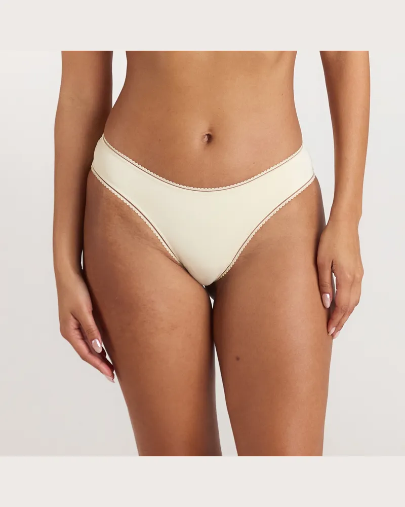 Lounge Comfort Brazilian Slip - Milchkaffee Latte