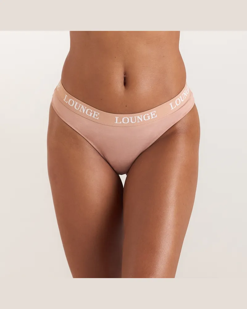 Lounge Bamboo Nurture Brazilianer Slip - Honigfarbe Beige