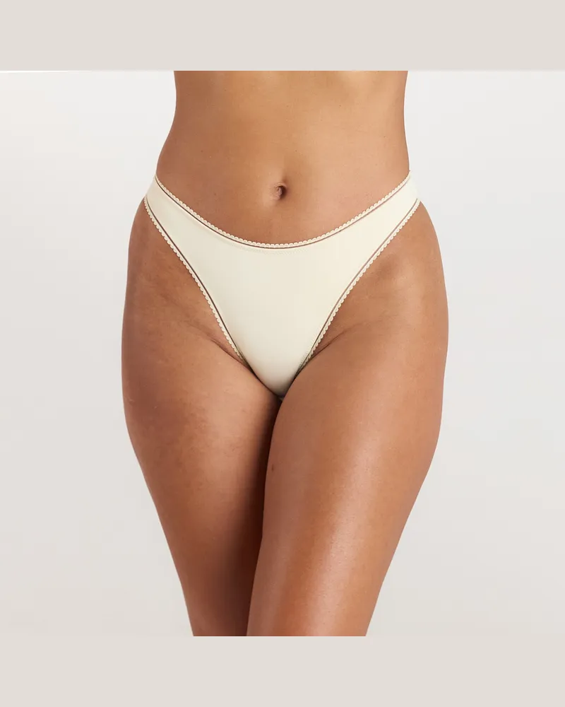 Lounge Comfort String - Milchkaffee Latte