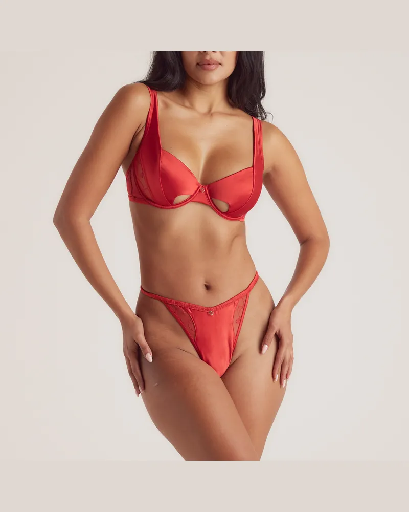 Lounge Cherish Balcony BH - Kastanienbraun Dark