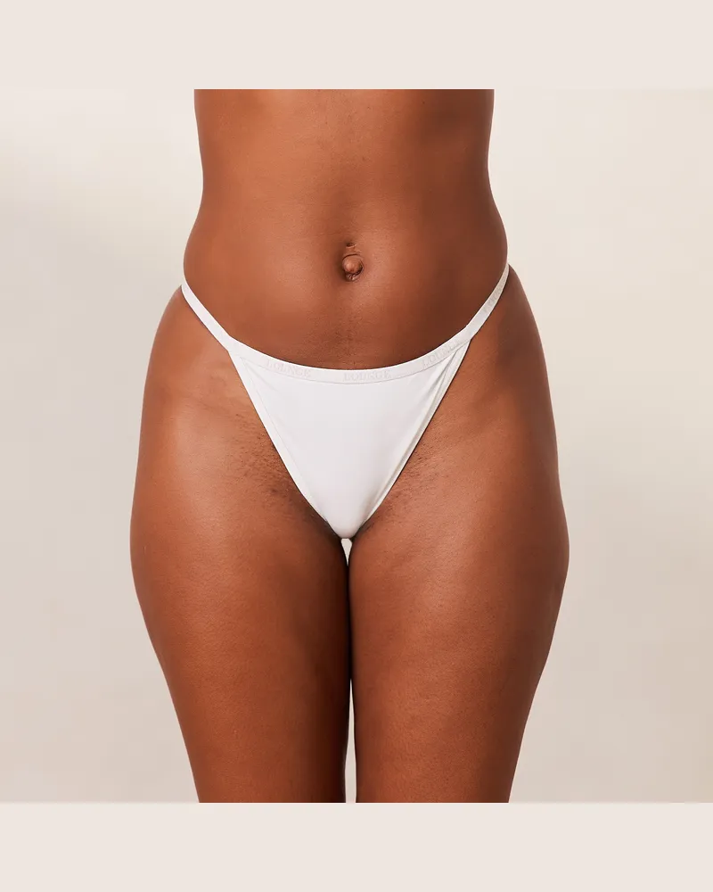 Lounge Smooth String - Weiß White