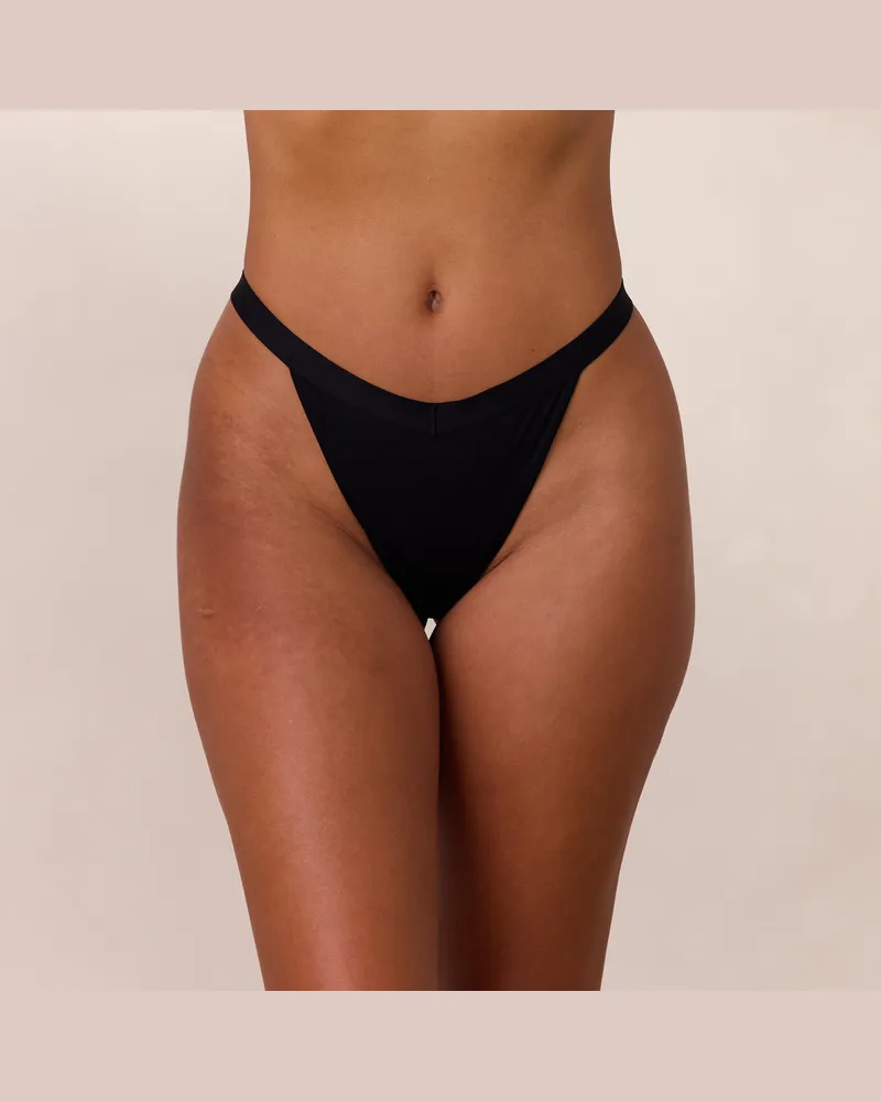 Lounge Everyday Comfort G-String - Schwarz Schwarz