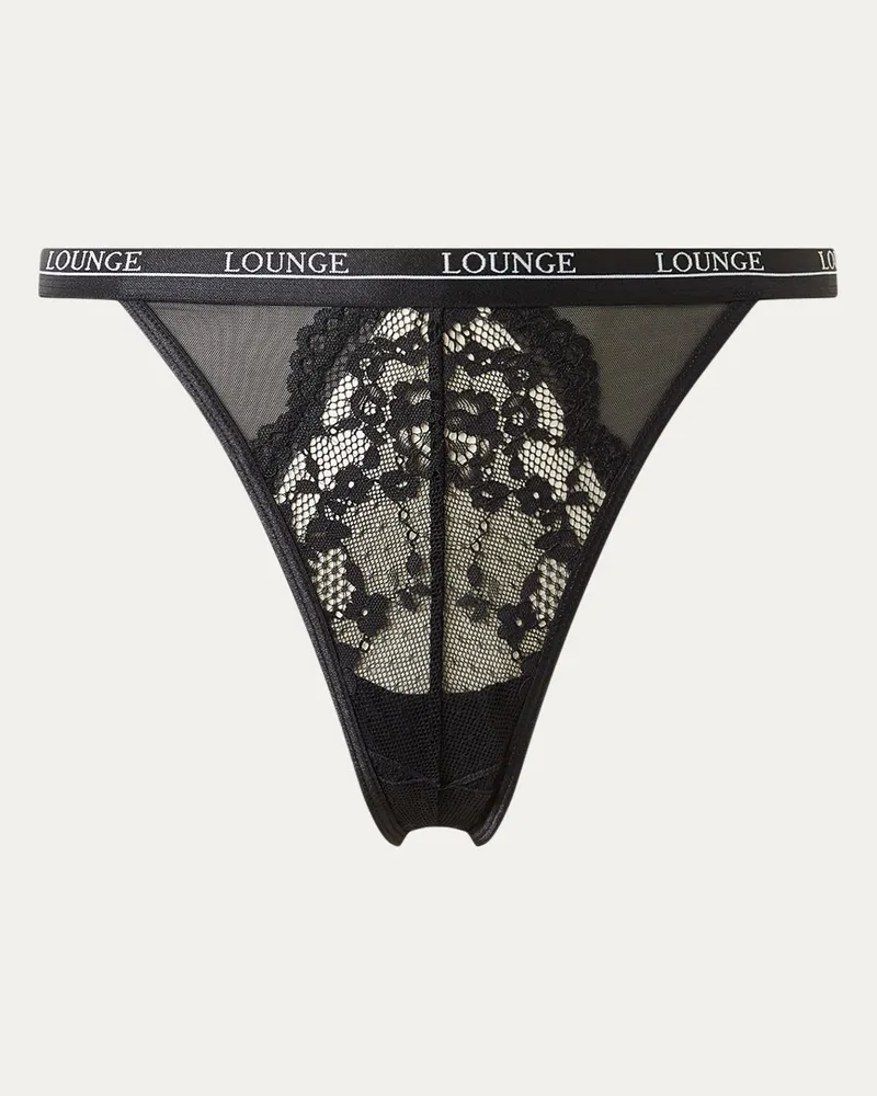 Lounge Blossom Balcony BH - Schwarz Black