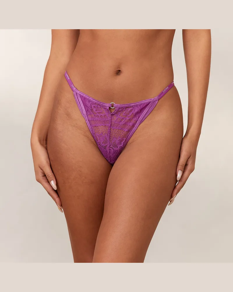 Lounge Charmed String - Pflaume Plum
