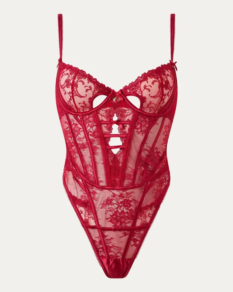 Lounge Valentina Body - Rotwein Red